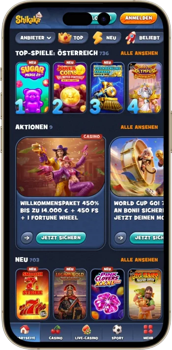 Shikaka Casino Mobile Shikaka Casino Handy