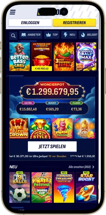 Betscore Online Casino mobile