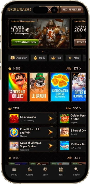 Crusado Online Casino Mobile Crusado Online Casino Handy