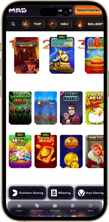 MadCasino Handy Mad Casino Mobile
