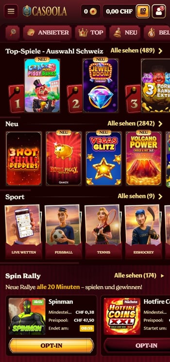 Mobile Casino Casoola Mobile Casino