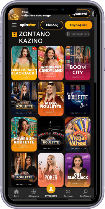 Spinstar live casino