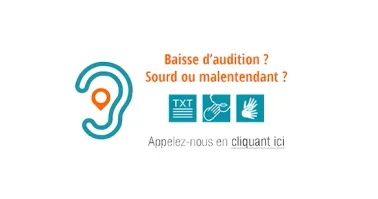 Illustration d’accessibilité pour personnes sourdes ou malentendantes avec mention des Allergènes alimentaires.