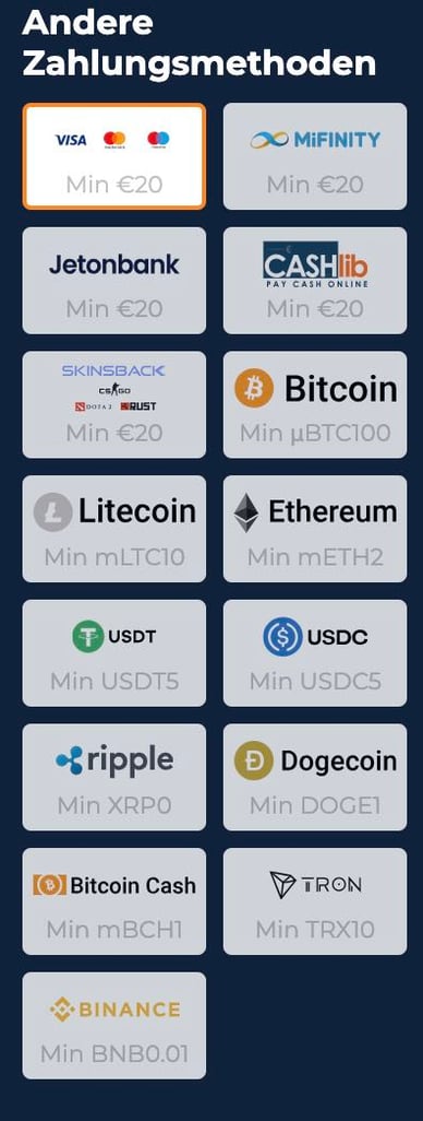 Zahlungssystem in Casino Zahlungssystem Online Casino Axe