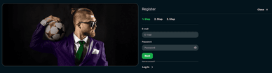 Registo e login no Grandz-Bet Casino em Portugal