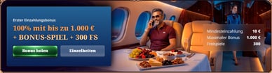 RoyalXO Casino Willkommensbonus