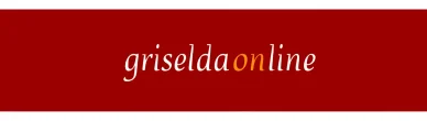 Variante del logo del portale Griselda online Griseldaonline – logo