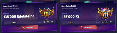 Aktivitäten Aktivitäten im Spinlander Casino Online