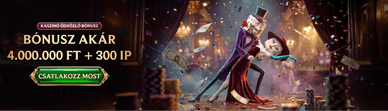 Dice Palace kaszinó első befizetési bónusz
