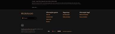 Site Crusado em português com jogo responsável e Portugal link