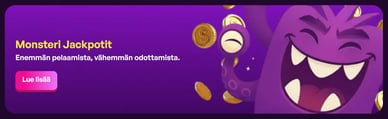 monsteri jackpotit casino bonus
