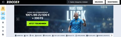 Zoccer Top Casino ohne Lugas mit Paysafecard