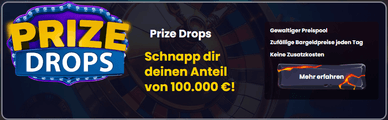 Prize Drops im Slotsgem Casino