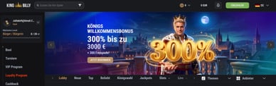 Top Non Sticky Bonus King Billy Casino