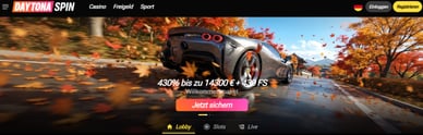 Top Online Casino Daytona mit Handyguthaben Einzahlen