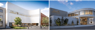 Lindt home of chocolate bei Zürich, Schweiz