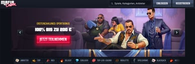 Mafia Online Casino mit Plinko