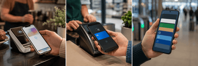 Apple Pay, Google Pay και Google Wallet