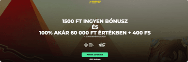 EnergyCasino regisztrációs bónusz és üdvözlő ajánlat