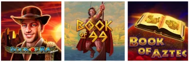 Book of Dead alternatives machines à sous Book. Book of Dead jeux similaires Book of Ra, Book of 99 et Book of Aztec.