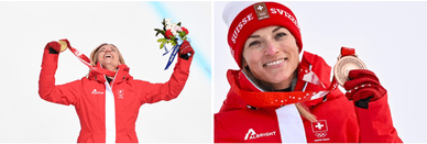 Lara Gut-Behrami - olympische Medaillen