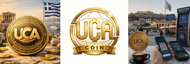 Πληρωμή καφέ με UCA Coin στην Αθήνα