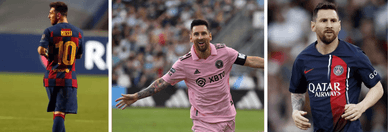 Συλλογική πορεία του Λιονέλ Μέσι