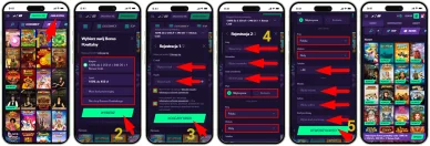 Rejestracja w Casino Nao bet Rejestracja w kasynie