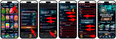 Rejestracja w Golazzo Kasyno Online
