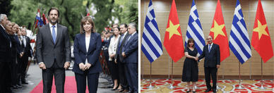 Η Κατερίνα Σακελλαροπούλου σε διεθνή συνάντηση