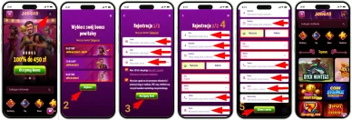 Rejestracja w kasynie Joker8