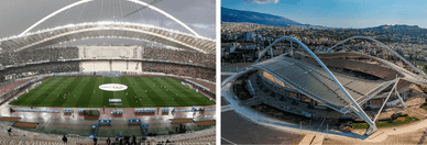 Η σημερινή εικόνα του σταδίου ΟΑΚΑ