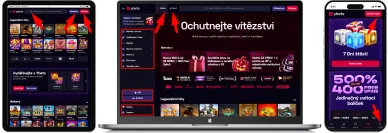 Navigace a rozložení stránky Ybets Rozložení stránky a navigace Ybets