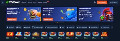 Velwins Casino ohne LUGAS