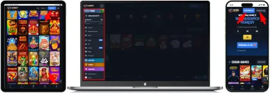 Strony i nawigacja Aerobet casino online Układ strony i nawigacja