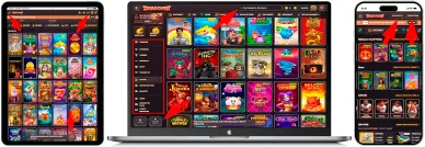 Układ strony i nawigacja Dragonia Casino Online — strony i nawigacja