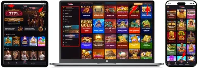 Układ strony i nawigacja Mad Casino online Układ strony i nawigacja