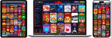 Strony i nawigacja kasyna online Casombie PL Układ strony i nawigacja