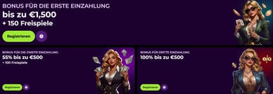 Spinmama Willkommensbonus für Schweizer Spieler