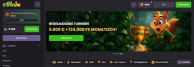 Spinline Casino 150% Bonus