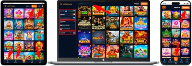 Układ strony i nawigacja LuckyLion PL Casino — oficjalna strona i nawigacja