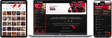 Nawigacja Casino Betista