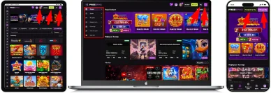 Strony i nawigacja FreeSpinz Casino Online