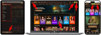 Strony i nawigacja Sankra Online Casino