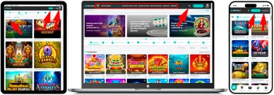 Układ strony i nawigacja Spinoli Casino — oficjalna strona