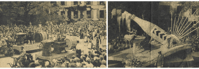 Die Fête des Vendanges in früheren Zeiten