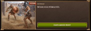 Lanista ingyenes pörgetések