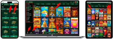 Układ strony i nawigacja Oficjalna strona i nawigacja kasyna online SpyBet PL