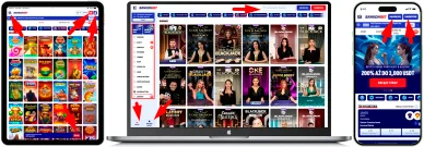 Strony i nawigacja Casino Online Bankonbet 