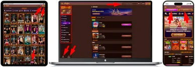 Układ strony i nawigacja Strona internetowa kasyna online Alawin i nawigacja